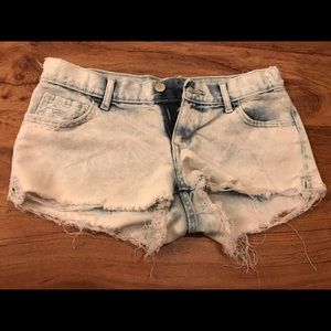 Jean shorts